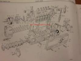 BMC - The  Austin 7 ton series 702  volume 1 service parts list - varaosakirja