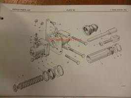 BMC - The  Austin 7 ton series 702  volume 2 service parts list - varaosakirja