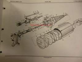 BMC - The  Austin 7 ton series 702  volume 2 service parts list - varaosakirja