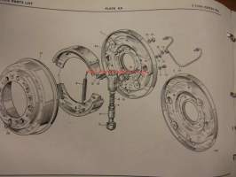 BMC - The  Austin 7 ton series 702  volume 2 service parts list - varaosakirja