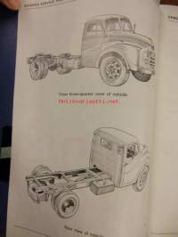 BMC Heavy Commercial vehicles type WEK 120 - Chassis service parts list