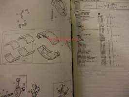 BMC Heavy Commercial vehicles type WEK 120 - Chassis service parts list