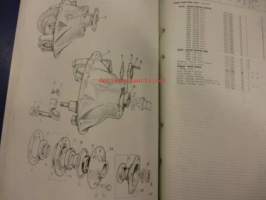 BMC Heavy Commercial vehicles type WEK 120 - Chassis service parts list