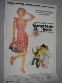 Gansterin heila - Gangsterns flamman -elokuvajuliste, Michelle Pfeiffer, Matthew Modine, Jonathan Demme