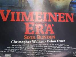 Viimeinen erä - Sista ronden -elokuvajuliste, Mickey Rourke, Christopher Walken, Michael Seresin