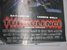 Turbulence - pelkoa ilmassa -elokuvajuliste, Ray Liotta, Lauren Holly, Robert Butler