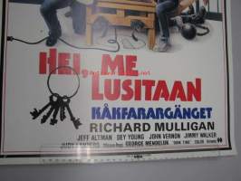 Hei, me lusitaan - Kåkfarargänget -elokuvajuliste, Richard Mulligan, Jeff Altman, George Mendeluk