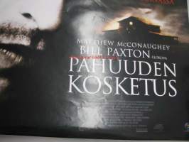 Pahuuden kosketus -elokuvajuliste, Matthew McConaughey, Bill Paxton, Powers Boothe