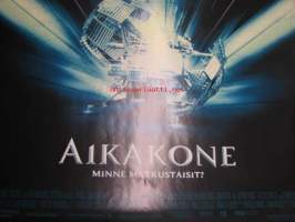 Aikakone -elokuvajuliste, Guy Pearce, Samatha Mumba, Jeremy Irons, Simon Wells