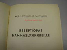 Reseptiopas hammaslääkäreille