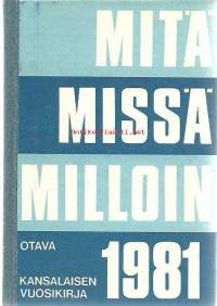 Mitä-missä-milloin 1981 : kansalaisen vuosikirja.