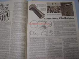 Seura 16. 3. 1949 nr 11 sis. mm. seur. artikkelit / kuvat / mainokset; miten kehität muistia, käsittele miestäsi näin, japanilainen häämatka, Pohja Yhtymä -mainos