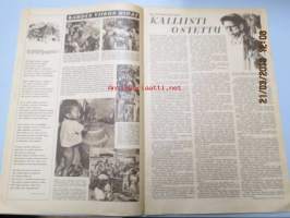 Seura 29. 4. 1949 nr 16 sis. mm. seur. artikkelit / kuvat / mainokset; Ritva Arvelo Pariisin huveissa, teekkarien kevätsimaus, uimapukumuoti, Mirin Dajo,