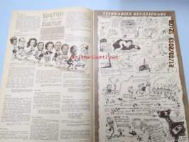 Seura 29. 4. 1949 nr 16 sis. mm. seur. artikkelit / kuvat / mainokset; Ritva Arvelo Pariisin huveissa, teekkarien kevätsimaus, uimapukumuoti, Mirin Dajo,