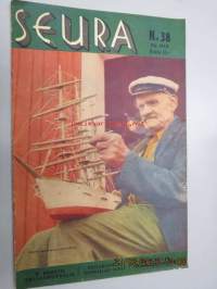 Seura 28. 9. 1949 nr 38 sis. mm. seur. artikkelit / kuvat / mainokset; myrkytysmurhat, Helen Keller, Mr. Lynn Belvedere, Rolf Back, Valmet -asemainos