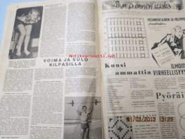 Seura 2. 1. 1946 nr 1 sis. mm. seur. artikkelit / kuvat / mainokset; kuuluisia rakkauskirjeitä, elokuvatähdet esikuvina, naisen mahdollisuudet urheilijana, kansa