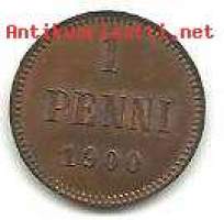 1 penni 1900