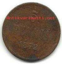 5 penniä  1872