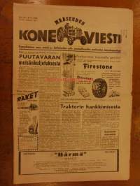 Maaseudun Koneviesti 1955 / 21 - 8.11.1955 sis. mm. seur. artikkelit / kuvat ;Karkaisusta.Autokäsikirja 3.Traktorin hankkimisesta.ym.