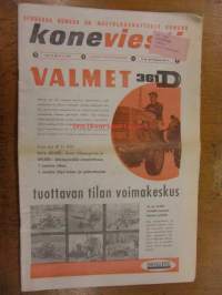 Koneviesti  1961 / 13 -14.6.1961 -artikkelit/kuvia.Volvo Amazon sivun juttu,kuvin.Itsekulkevat leikkuupuimurit 1961.Heinänpöyhintä.Käänteentekevä lisälaite