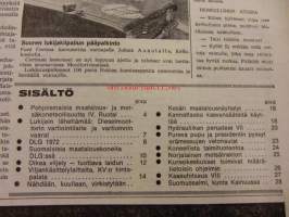Koneviesti 1972 / 12 -7.6.1972 -sis,mm.artikkelit /kuvat.Suomussalmi kunta kainuussa.Muistitko hivenravinteet ?.Kaasuhitsaus VIII.ym