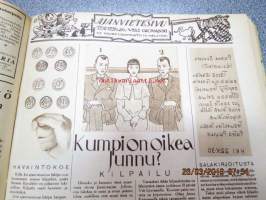 Suomen Kuvalehti 1930 -sidottu puolivuosikerta (loppuvuosi)