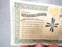 Sotainvaliidiarpa - Sotainvaliidien Veljesliitto ry