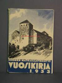 Suomen matkailijayhdistys vuosikirja 1933,Varsinais-Suomi ja Ahvenanmaa