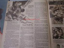 Seura 4. 2. 1948 nr 5 sis. mm. seur. artikkelit / kuvat / mainokset; rikoskomissaario Johan Viktor Markus, kasvissyönti Englannissa, ääni paljastaa luonteen