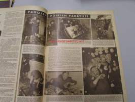 Seura 2. 6. 1948 nr 22 sis. mm. seur. artikkelit / kuvat / mainokset; kuuluisia rakastavaisia, huonotapaiset lapset, pukeudu oikein, Elokuva-aitta -mainos