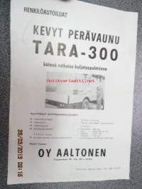 Kevyt perävaunu TARA-300 -myyntiesite