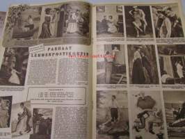 Seura 18. 6. 1947 nr 25-26 sis. mm. seur. artikkelit / kuvat / mainokset; tenori Lauritz Melchior, Tauno Keto, parhaat lemmenpostikortit, avioliittotesti