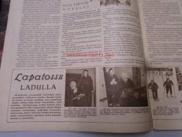 Seura 25. 2. 1948 nr 8 sis. mm. seur. artikkelit / kuvat / mainokset; diplomaatti Raymond Ylitalo, Lapatossu ladulla, kahvin historiaa, Sokeria jätepaperilla -mainos