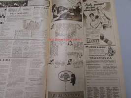 Seura 7. 4. 1948 nr 14 sis. mm. seur. artikkelit / kuvat / mainokset; Eläinsuojeluyhdistys, myymälävaras työssään, parranajo-ohjeet, Löyly-pesutuppo -mainos,