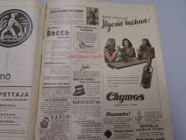 Seura 7. 4. 1948 nr 14 sis. mm. seur. artikkelit / kuvat / mainokset; Eläinsuojeluyhdistys, myymälävaras työssään, parranajo-ohjeet, Löyly-pesutuppo -mainos,