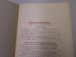 Kuorma-ajuritaksa Helsinki 1925 / Formanstaxa Helsingfors 1925