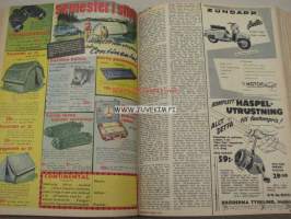 Teknikens Värld 1957 -sidottu vuosikerta