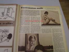 Kuvaposti 23. 4. 1959 nr 17 sis. mm. seur. artikkelit / kuvat / mainokset; Hilma Jalkasen voimistelijatytöt, raittiusaatetta kommunistimaissa, SAS -mainos, Sophia