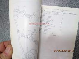 Suzuki DR400ST parts catalogue -varaosaluettelo