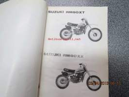 Suzuki RM80XT, RM80XX parts catalogue -varaosaluettelo