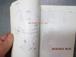 Suzuki GSX-R750F (GR75A) parts catalogue -varaosaluettelo
