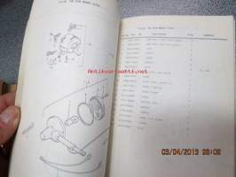 Suzuki TS125C2 (E2, E4, E15, E17, E18, E21, E24, E25 parts catalogue -varaosaluettelo