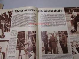 Kuvaposti 5. 3. 1959 nr 10 sis. mm. seur. artikkelit / kuvat / mainokset; rattijuopot työsiirtolassa, Gina Lollobrigida, Salpausselän kisat, Bac -deodoranttimainos