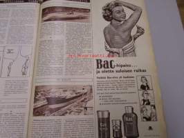 Kuvaposti 5. 3. 1959 nr 10 sis. mm. seur. artikkelit / kuvat / mainokset; rattijuopot työsiirtolassa, Gina Lollobrigida, Salpausselän kisat, Bac -deodoranttimainos