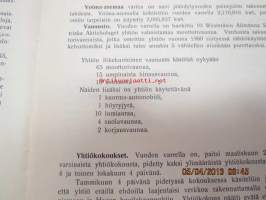 Helsingin Raitiotie- ja Omnibus Osakeyhtiö johtokunnan kertomus vuodesta 1912