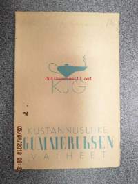 Kustannusliike Gummeruksen vaiheet