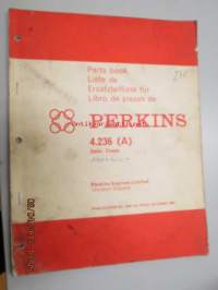 Perkins 4.236 (A) Parts book (Gebr. Claas) -varaosaluettelo