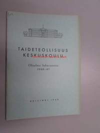 Taideteollisuuskeskuskoulu : Ohjelma lukuvuonna 1946-47