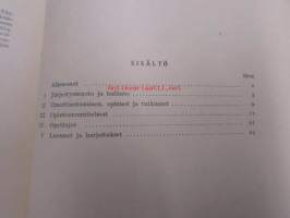 Taideteollisuuskeskuskoulu : Ohjelma lukuvuonna 1948-49