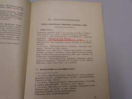 Taideteollisuuskeskuskoulu : Ohjelma lukuvuonna 1947-48